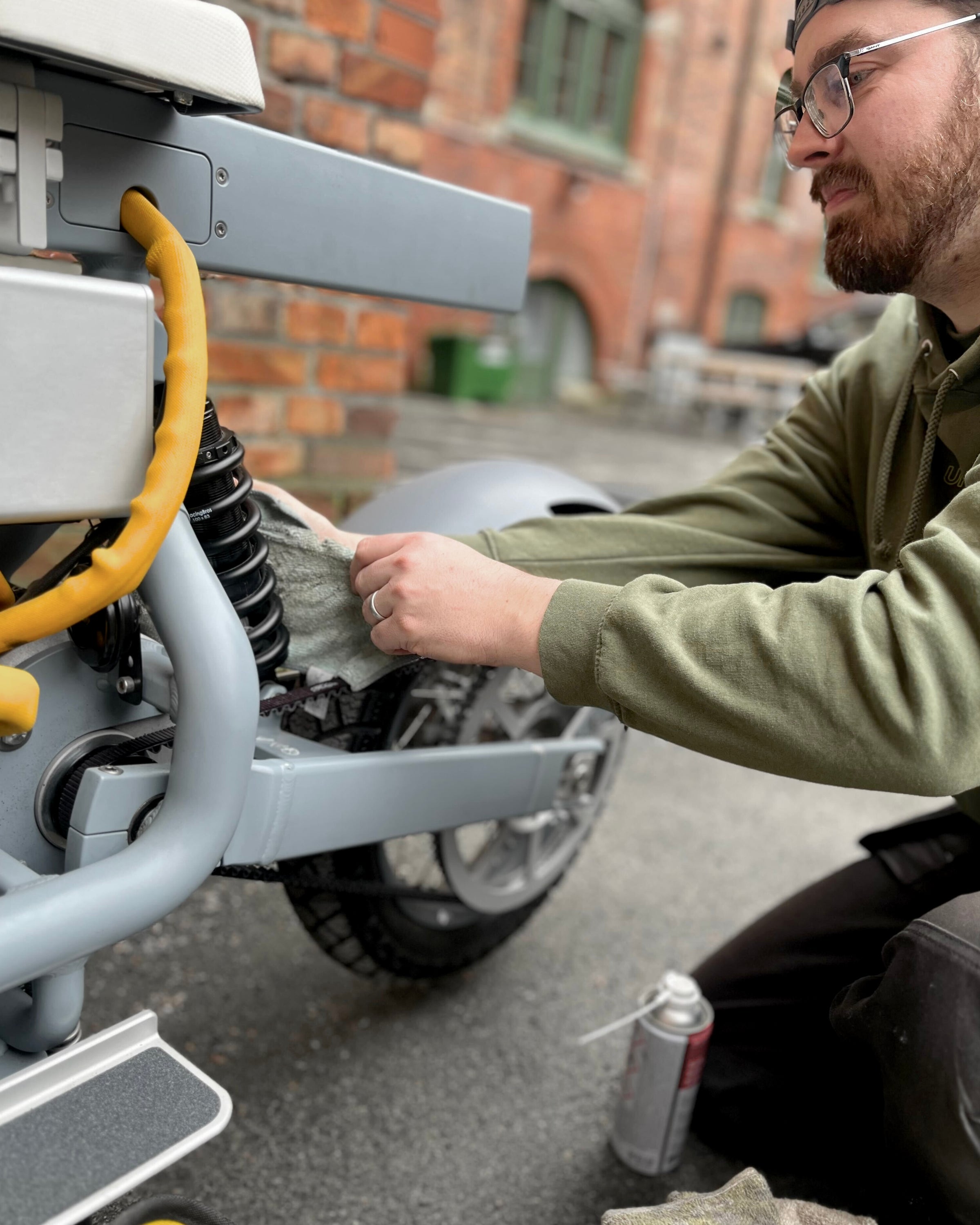 service och verkstad cake