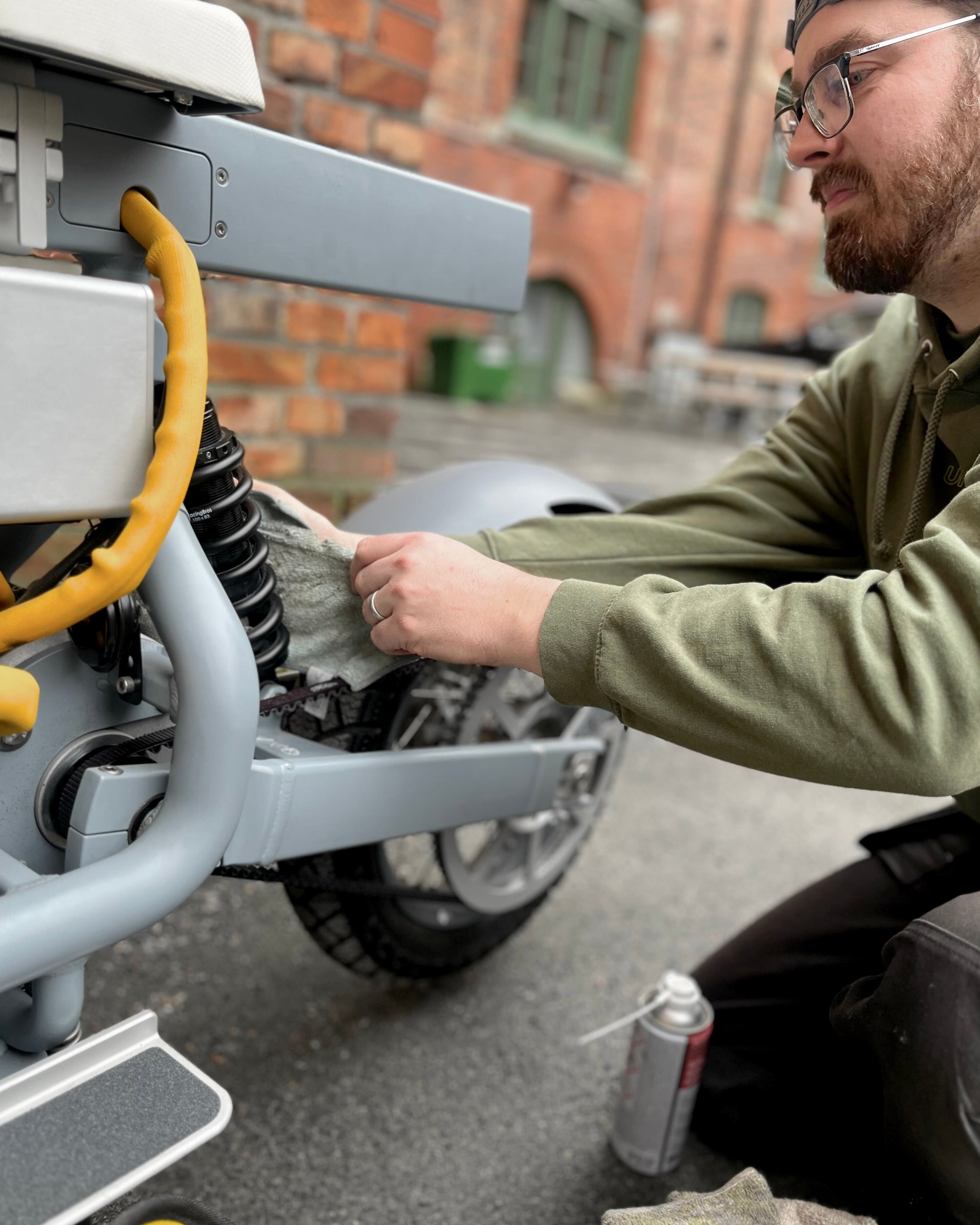 service och verkstad cake