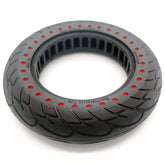Ultralätt solid hjul 10×2.125 – Röda prickar