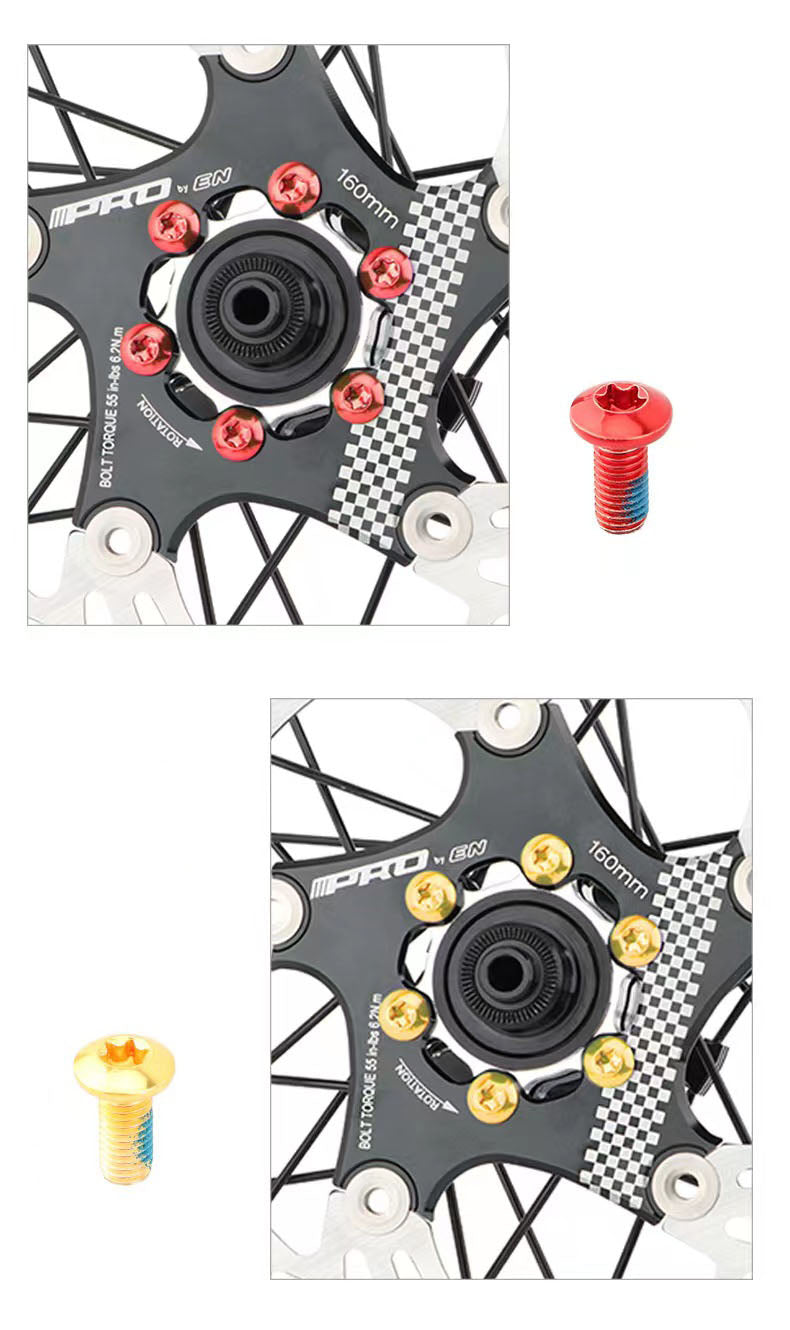 Disc brake bolts – Flera färger